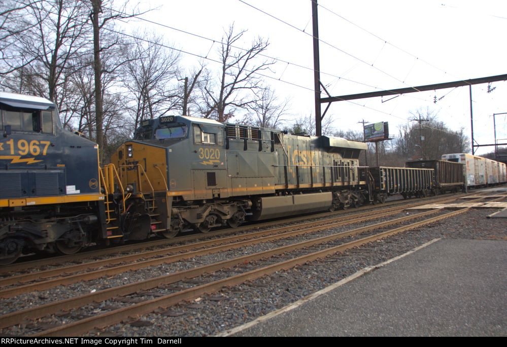 CSX 3020 3rd on M404